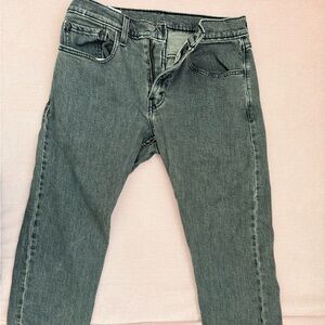 Levi's Classic Gray Denim Jeans